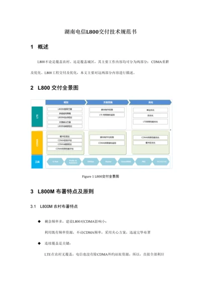 湖南电信交付技术规范书.docx