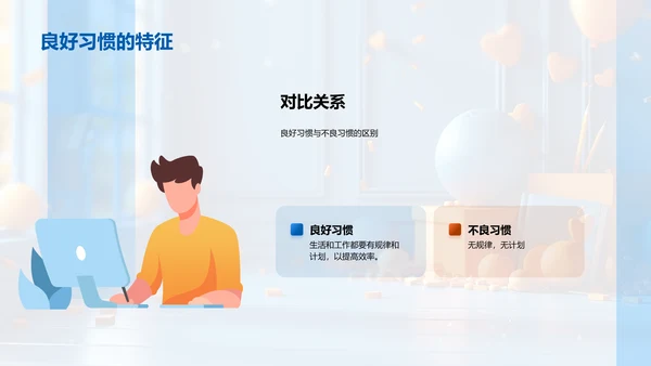 构建高效学习习惯PPT模板
