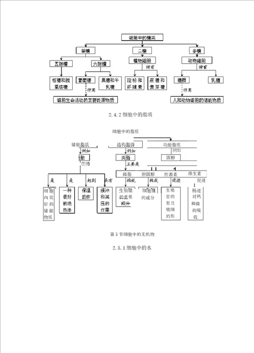 高中生物概念图汇总完整