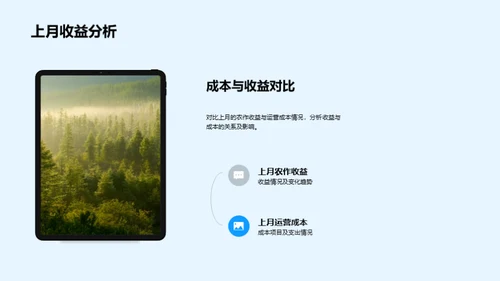 农作物收益与成本分析