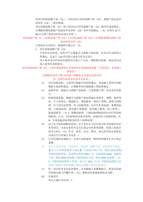 建筑设计公司项目团队绩效管理办法.docx