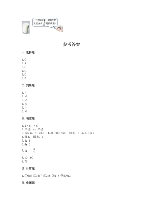 人教版六年级上册数学期末测试卷【培优a卷】.docx