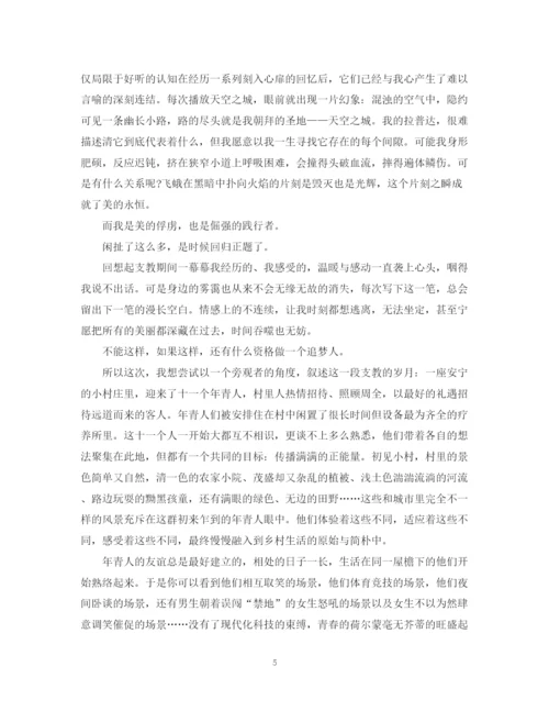 精编之大学生暑假三下乡活动总结范文.docx