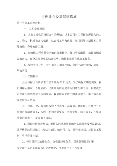 进度计划及其保证措施.docx