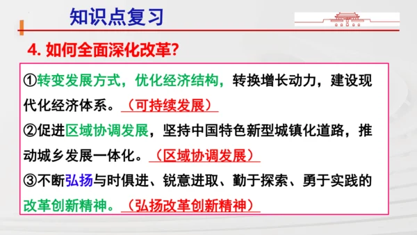 九上道法第一单元《富强与创新》复习课件(共36张PPT)