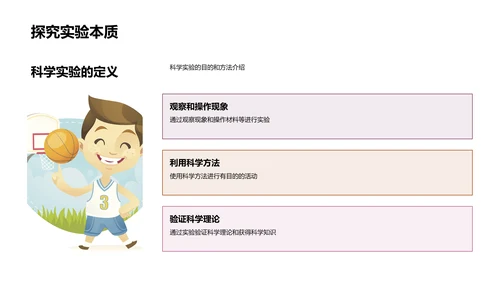 科学实验实践教程PPT模板