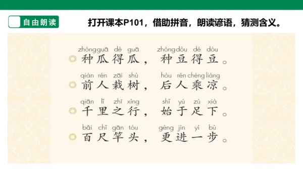 部编1A 第7单元 第10课 会写的字与单元阅读 课件