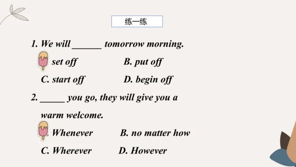 Module4 Rules and suggestion Unit 1 You must be ca