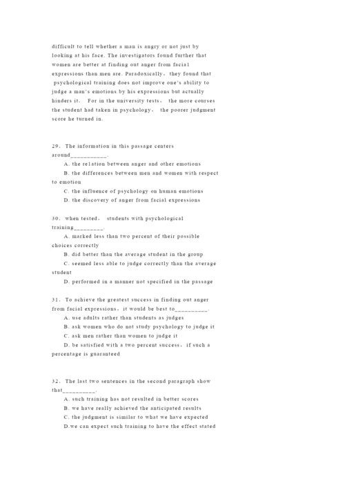 MBA英语模拟试题(DOC-14页).docx