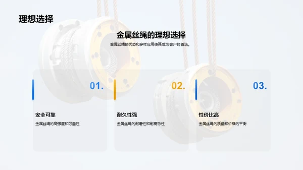 金属丝绳，领导者的选择