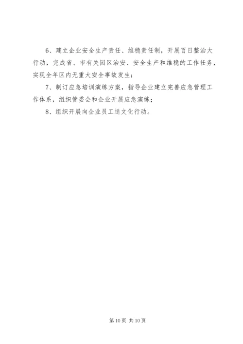 第一篇：招商工作计划表.docx