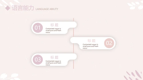 简约小清新个人简历自我介绍动态PPT模板