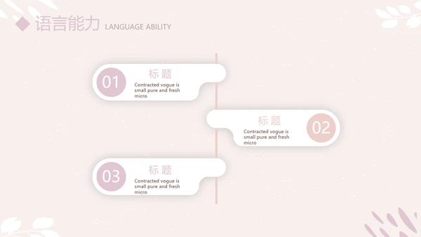 简约小清新个人简历自我介绍动态PPT模板