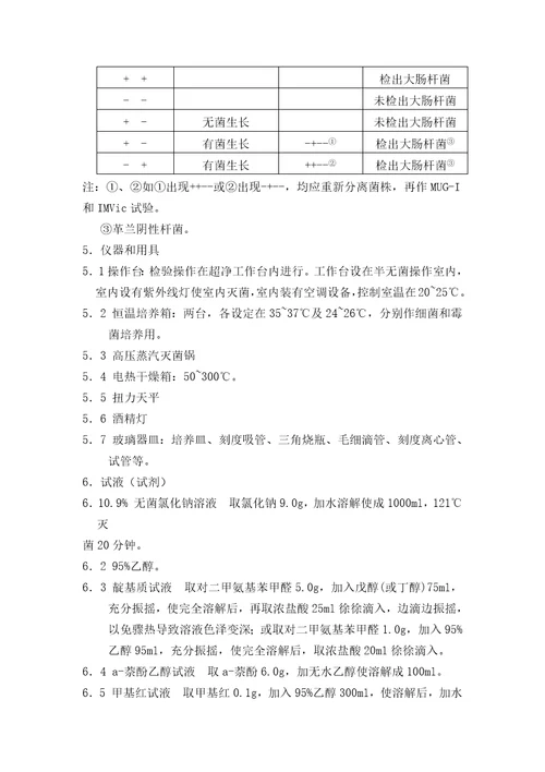 微生物限度检查标准程序资料