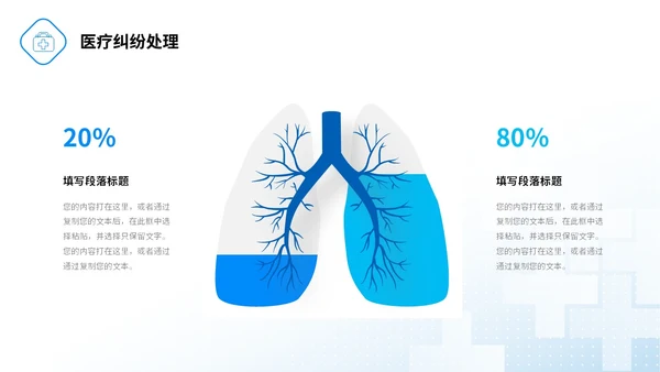 微粒体形状医疗行业医院岗位竞聘PPT