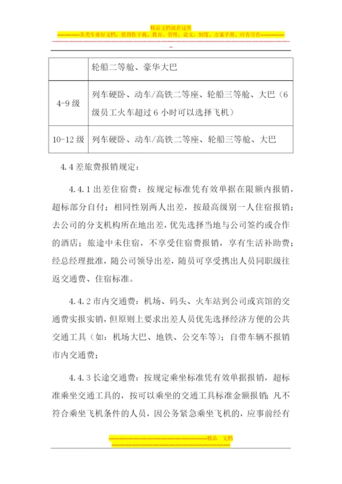 差旅费报销管理制度.docx