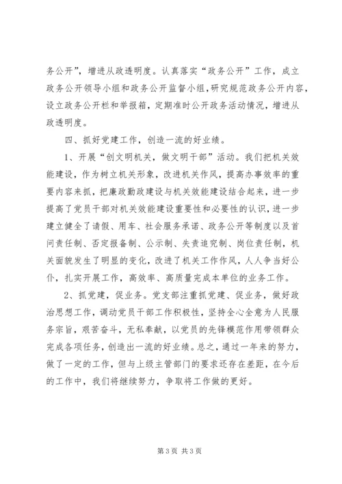 乡镇统计局年度党建工作总结.docx