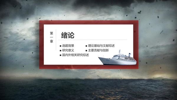 中国简史历史系阴霾答辩课件通用PPT模板