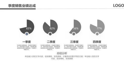 黑色奔跑冲刺超越2021运营销售部年终总结述职报告PPT模板