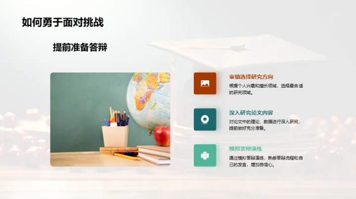 答辩之路艰辛探索