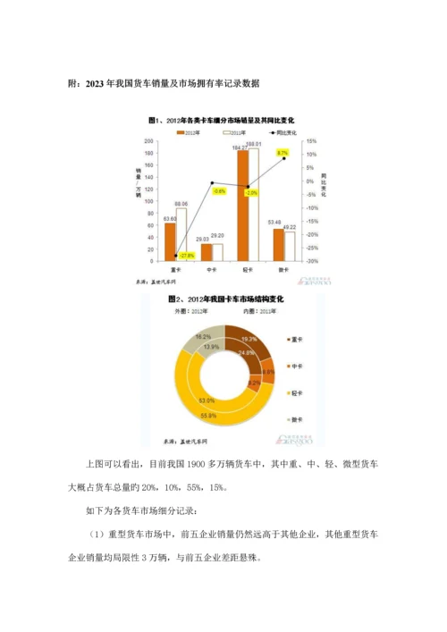 载货汽车安全现状调研报告.docx