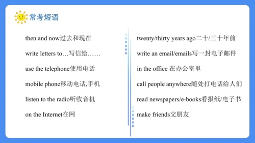 Unit 4 Then and now 复习课件(共36张PPT)-2024-2025学年译林版（三