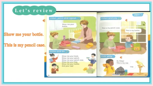 一年级英语上学期 Unit 4 Ready for school Lesson 6 课件