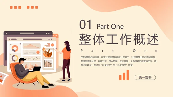 公司销售部门工作总结PPT模板