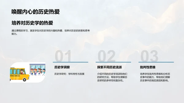 历史学基础讲座PPT模板