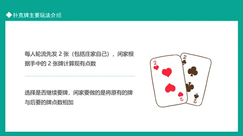 扑克牌主要玩法介绍掼蛋PPT模板