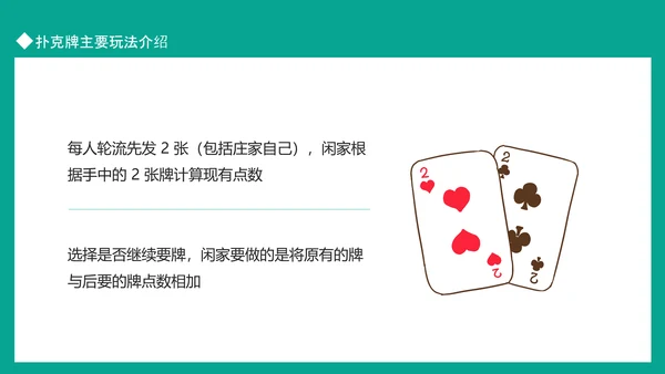扑克牌主要玩法介绍掼蛋PPT模板