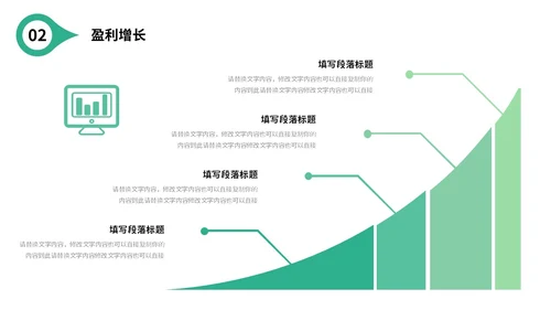 绿色简约形状公司简介产品介绍企业宣传PPT公司介绍
