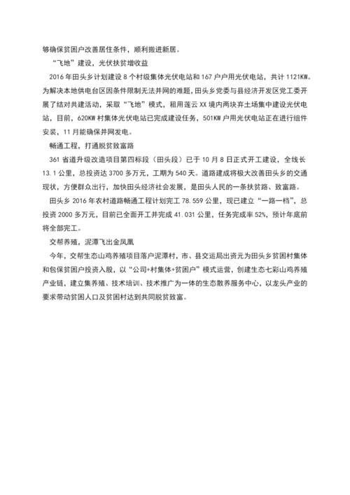 某乡脱贫攻坚成果展示.docx