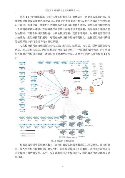 毕业设计(论文)-校园网的设计与建设.docx