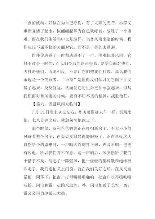 当暴风雨来临时作文.docx