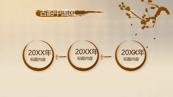 古香古色中医文化工作总结汇报计划动态PPT