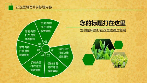 中国茶文化茶道展示茶知识PPT模板