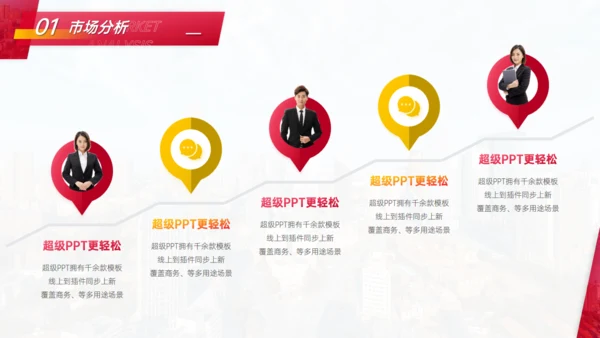 简约商务风公关策划人物出境讲师团队通用PPT模板