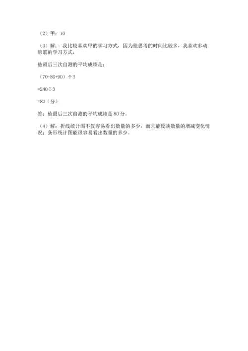 人教版五年级下册数学期末测试卷附参考答案（培优b卷）.docx