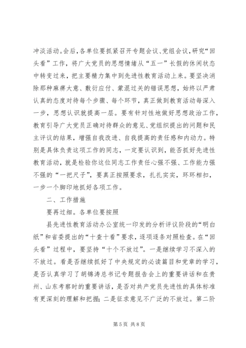 县委副书记在分析评议阶段“回头看”工作会议上的讲话 (2).docx