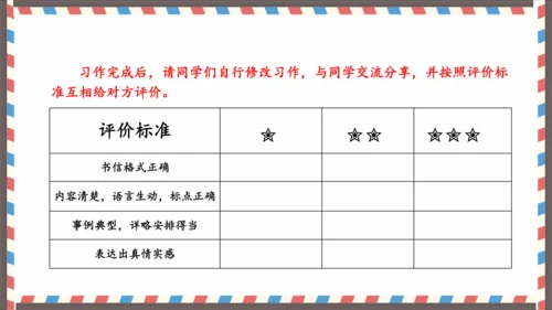 第七单元习作写信-（教学课件）-2024-2025学年语文四年级上册（统编版）