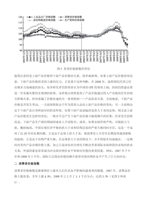 中国的物价变化情况.docx