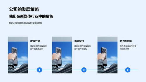 新媒体行业与公司概览PPT模板