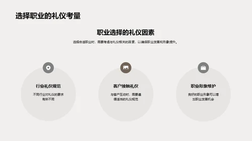 礼仪在职业中的应用