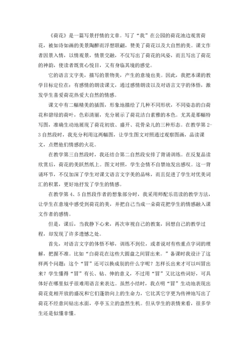 关于荷花教案锦集六篇.docx