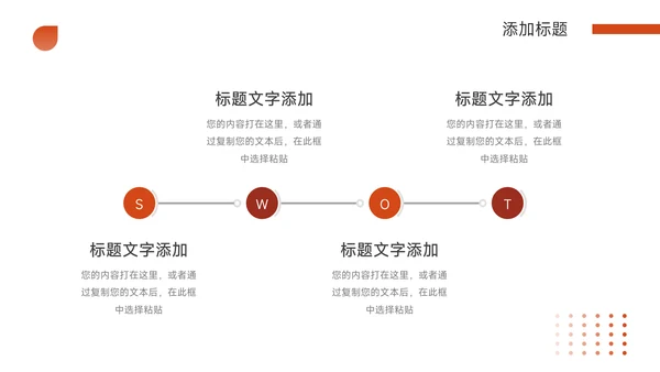 红色极简年终总结汇报PPT模板