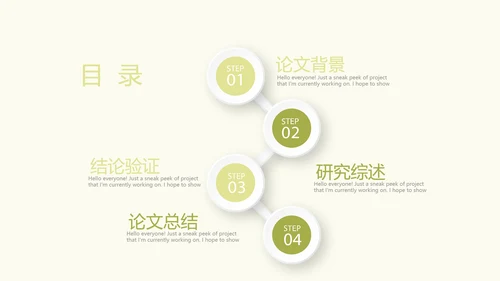 教育行业开题报告毕业答辩动态PPT模板
