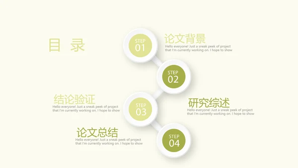 教育行业开题报告毕业答辩动态PPT模板