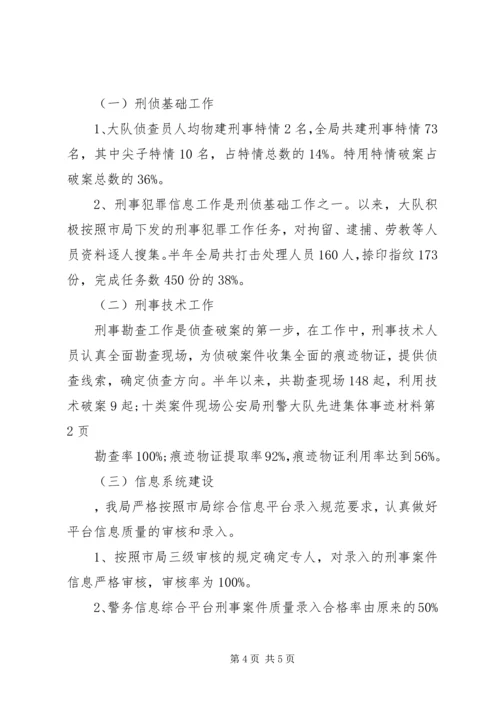 公安局刑警大队先进集体事迹材料 (2).docx