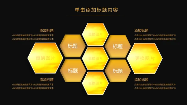 金色大气创业投资金融理财银行保险PPT模板